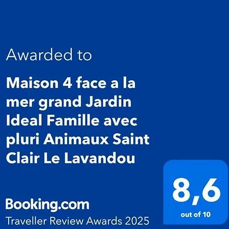 Maison Indivi 4-6 Pers Face A La Grand Jardin Ideal Famille Avec Animaux Saint Clair * Le Lavandou
